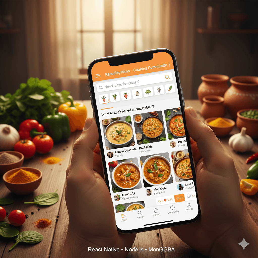 Cooking Community App project preview